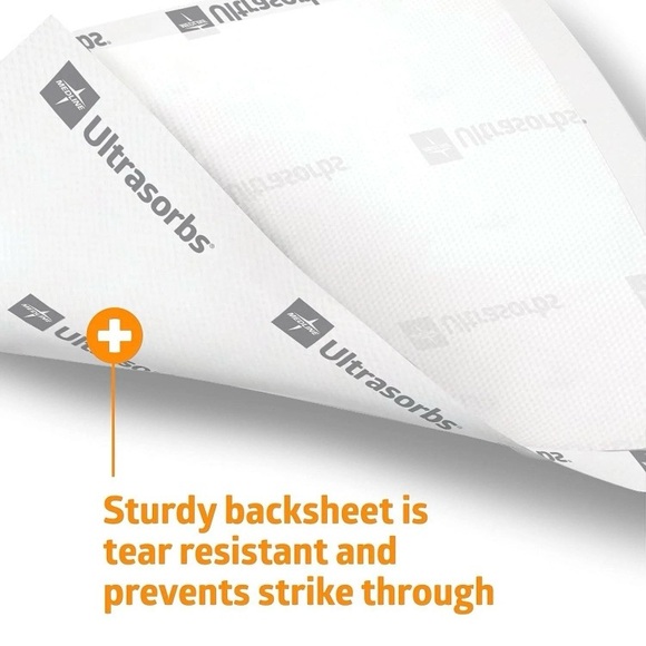 Pack of 25 Medline Ultrasorbs Disposable Bed Pads 30" x 36" MSC303625 - Picture 7 of 8